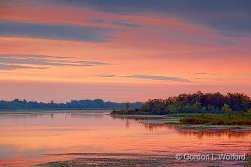 Rideau Canal At Sunrise_21048.jpg - Rideau Canal Waterway photographed near Smiths Falls, Ontario, Canada.